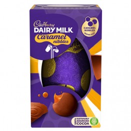 CADBURY CARAMEL NIBBLES SMALL EGG šokoladinis kiaušinis 96 g